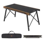 Folding IGT Camping Table with Storage Bag Aluminum IGT Camp Table for Outdoor Barbecue Cooking Travel Picnic - Image 4