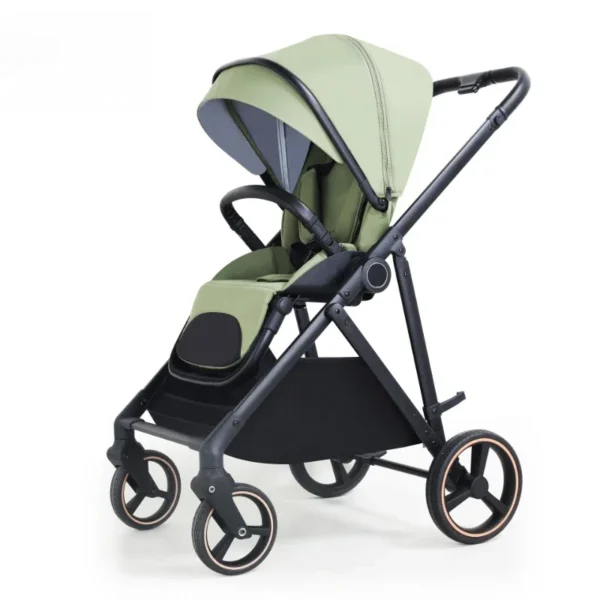 New Portable Baby Stroller 2-in-1 Baby Stroller, Lightweight and Foldable Outdoor Shock-absorbing Baby Stroller