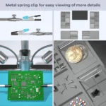 Andonstar 2025 Digital Microscope Aluminium Plus Stand Upgraded Boom Arm Stand with metal clip For AD246S-M AD407Pro AD409Pro - Image 3