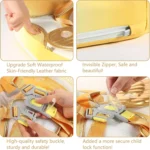 HECCEI Swim Float with Canopy UPF 50+ Sun Protection Pearl Foam Mambobaby Non-Inflatable Solid Baby Pool Float with Tail - Image 3