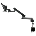 Adjustable Direction Articulating Arm Pillar Clamp Holder Bracket 76mm Stand For Stereo Trinocular Binocular Microscope - Image 2