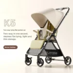 Pocket Stroller Newborn Lightweight Two-way Sitting and Lying Four-wheel Stroller Baby Stroller. Can Be Taken on The Plane - Image 6