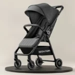 Lightweight baby stroller,Foldable baby stroller,High-view baby stroller that can sit or lie down,Shock-absorbing