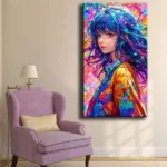 Japanese Anime Girl Diamond Kits for Adults Ever Moment Square Round Gemstone Art Painting ASF3055 - Image 2