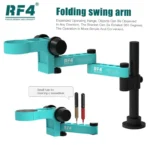 RF4 Stereo Microscope Articulating Arm Rotatable Universal Both Arms Stand Telescopic 360 Lifting Maintenance Detection