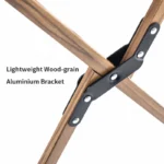 Naturehike Outdoor Folding Chair Wood Grain Chair Aluminum Alloy Lightweight Portable Furnitures Fishing Beach Camping Chair - Image 3