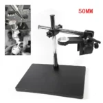 Alloy Tabletop Microscope Stand: Suitable for Microscopes with 50mm Diameter Sturdy Multi-functional Multi-axis Rotation - Image 3