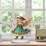 Special Shape Angel Girl Diamond Art Kit for Creative Tabletop Decorations DIY Paint Your Own Home Ornaments - Image 4