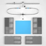 Andonstar 2025 Digital Microscope Aluminium Plus Stand Upgraded Boom Arm Stand with metal clip For AD246S-M AD407Pro AD409Pro - Image 6